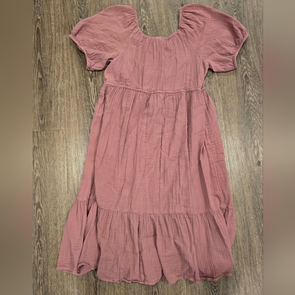 Old Navy Dark Pink Maxi Dress XL - Picture 2 of 4